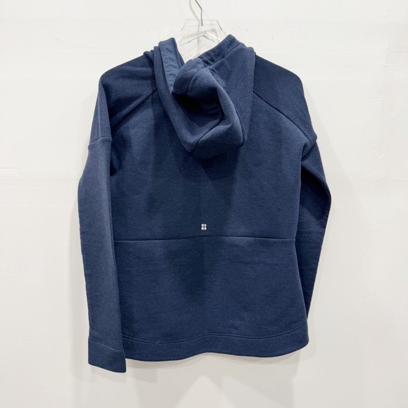 Sweaty Betty Full Zip Training Hoodie Sweatshirt Medium Blue - Picture 2 of 7